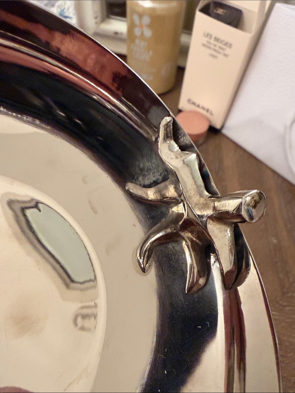 Anthropologie Damson Madder Steel Tomato Nut Bowl NEW - Picture 10 of 12